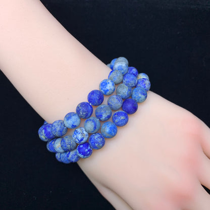 Matt Lapis bracelet 8mm 1pc(SL196)