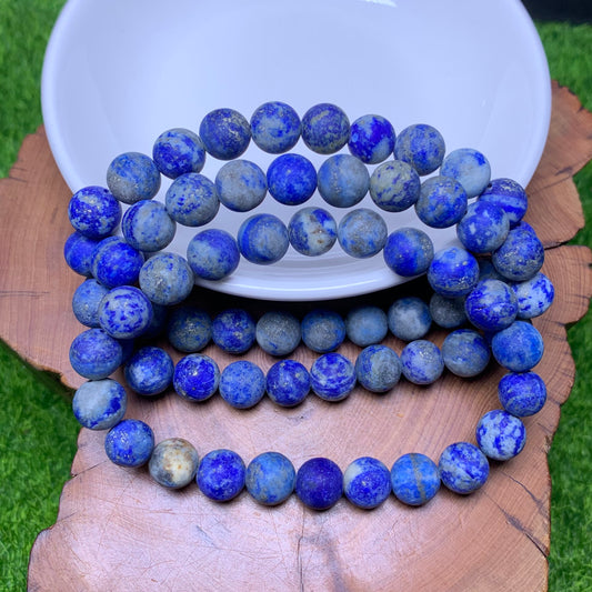 Matt Lapis bracelet 8mm 1pc(SL196)