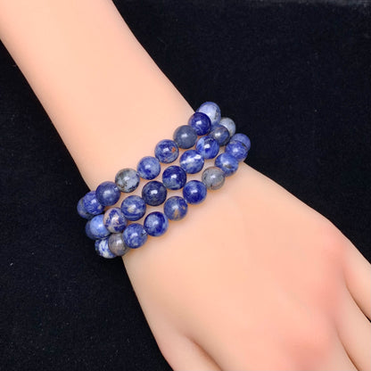 Sodaite bracelet 8mm 1pc(SL258)