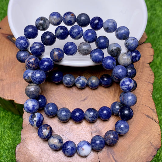 Sodaite bracelet 8mm 1pc(SL258)