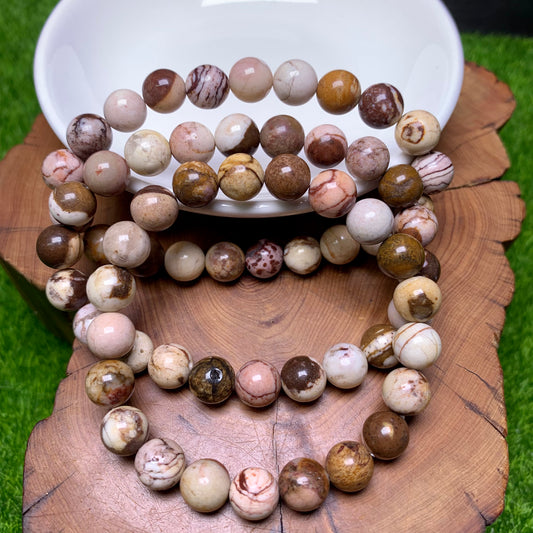 Australia Zebra Jasper bracelet 8mm 1pc(SL261)