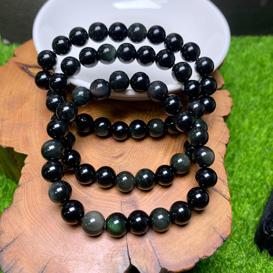 Rainbow obsidian bracelet 8mm 1pc (SL264)