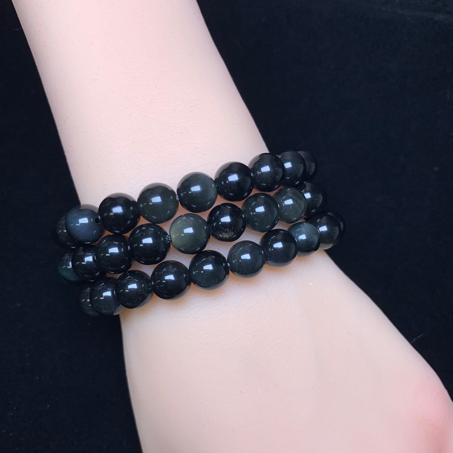 Rainbow obsidian bracelet 8mm 1pc (SL264)