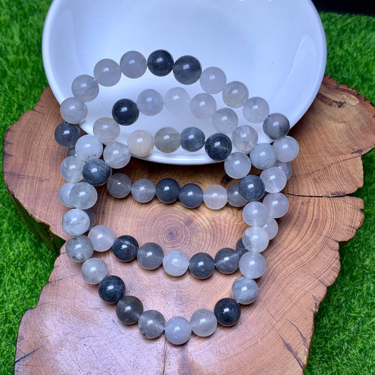 Cloud quartz Bracelet 8mm 1pc (SL246)