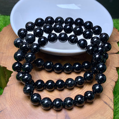 Black tourmaline Bracelet 8mm 1pc (SL252)