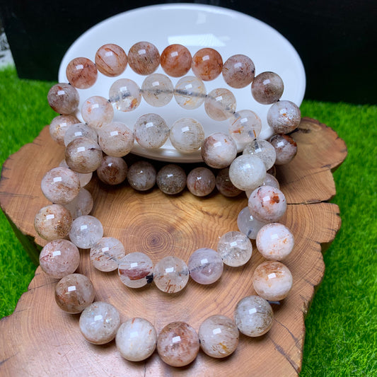 Black Golden Super 7 Bracelet 8mm 1pc(SL600)