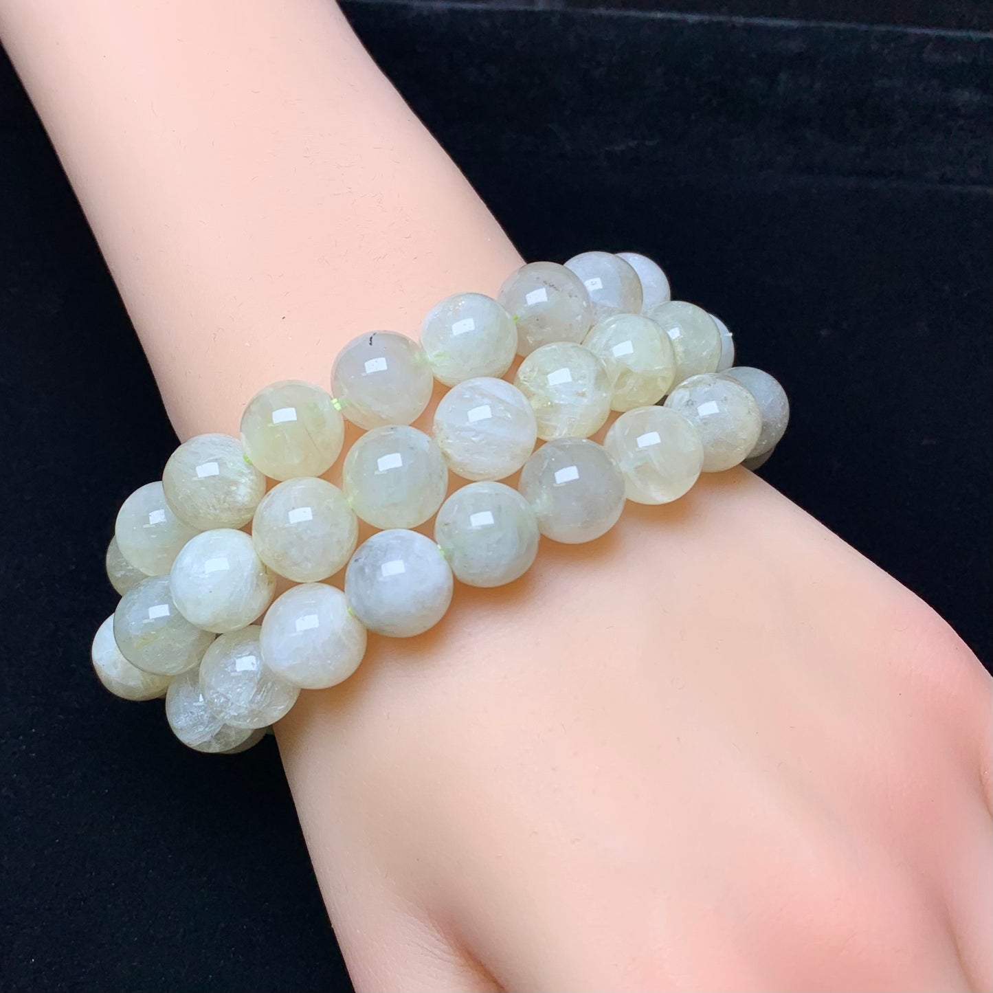 Libyan Golden moonstone bracelet 11mm 1pc(SL277)