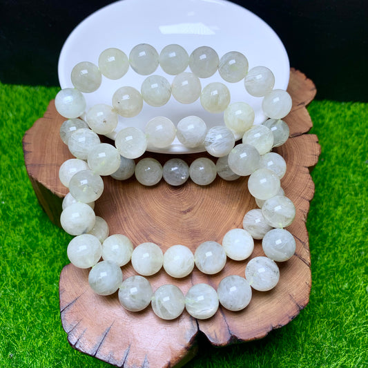 Libyan Golden moonstone bracelet 11mm 1pc(SL277)
