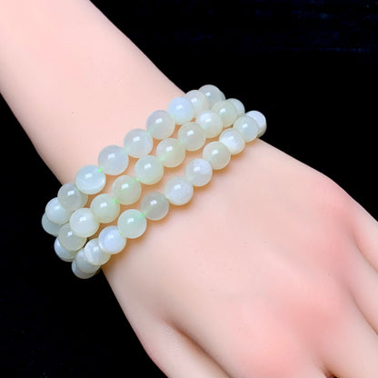 Green moonstone bracelet 8mm 1pc(SL272)