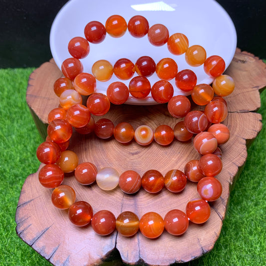 Red Lace Agate 10mm 1pc (SL288)