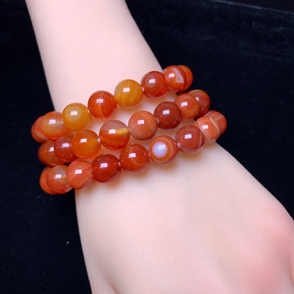 Red Lace Agate 10mm 1pc (SL288)