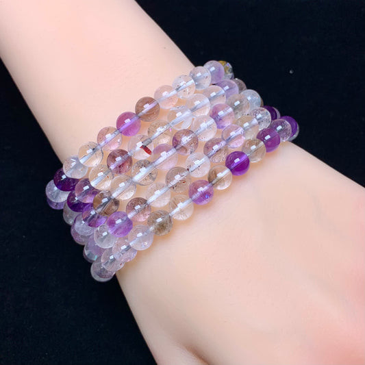 (HQ) Super 7 Bracelet 6mm 1pc (SL291)