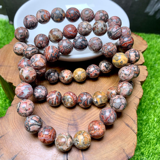 Leopard Jasper Bracelet 10mm 1pc (SL300)