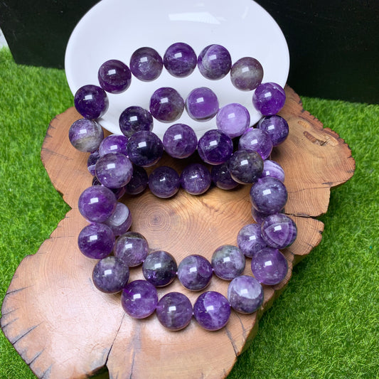 Amethyst bracelet 13mm 1pc(SL314)