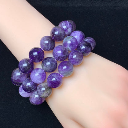 Amethyst bracelet 13mm 1pc(SL314)