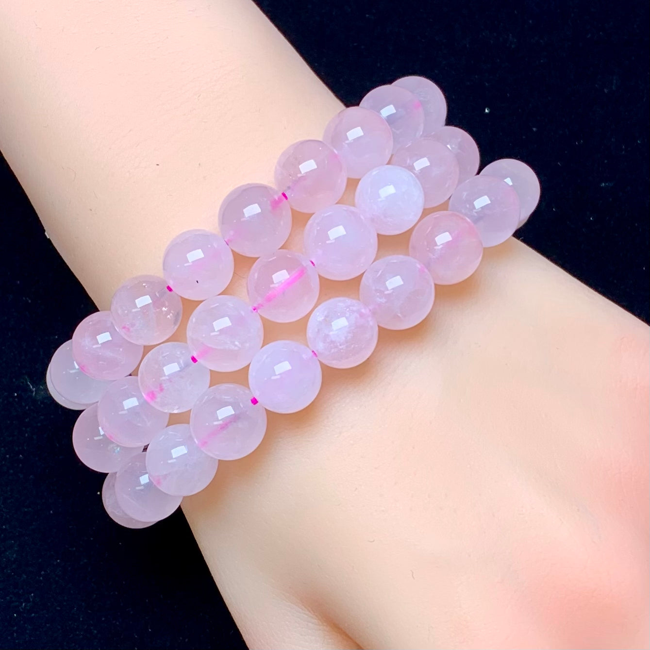 Rose quartz bracelet 10mm 1pc(SL346)