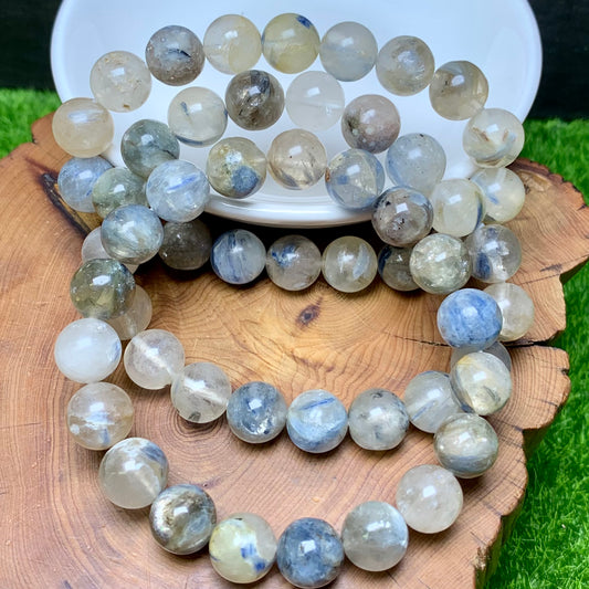 Brazil Oil Painting Kyanite bracelet 10mm 1pc(SL350)