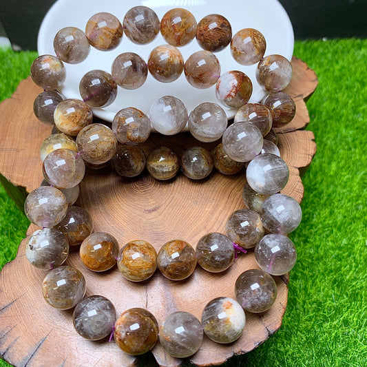 Devil Auralite bracelet 12mm 1pc(SL353)