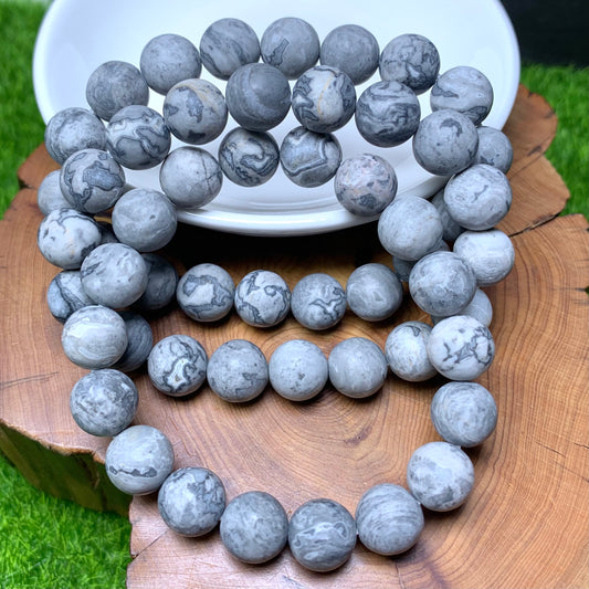 Matt picasso bracelet 10mm 1pc(SL366）