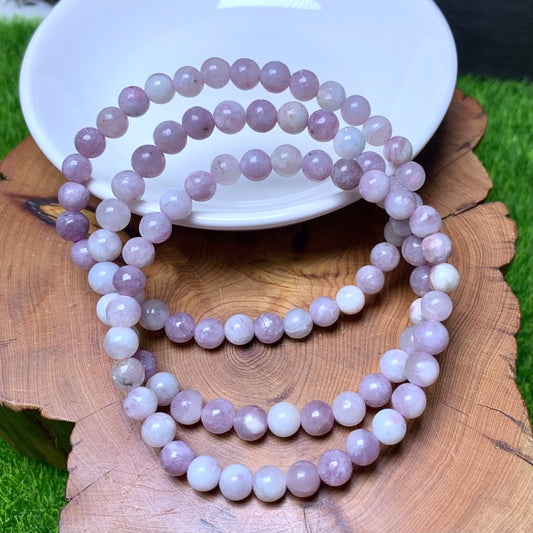 Pink Tourmaline bracelet 6mm 1pc(SL356)