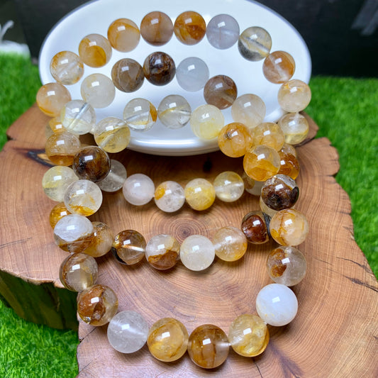 Golden healer bracelet 10mm 1pc（SL362）