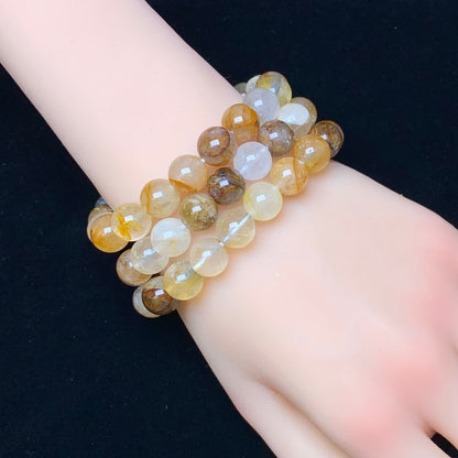 Golden healer bracelet 10mm 1pc（SL362）