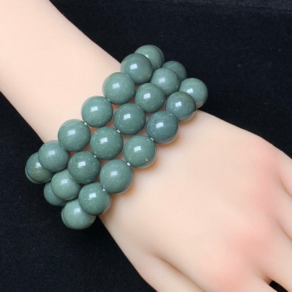 Green Alashan Bracelet 13mm 1pc (SL324)
