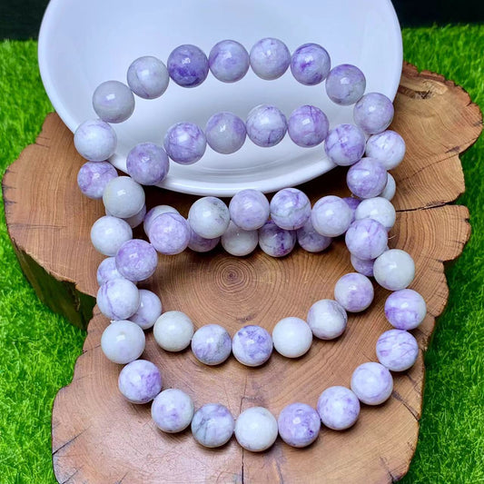Purple turquoise Bracelet 10mm 1pc (SL367)