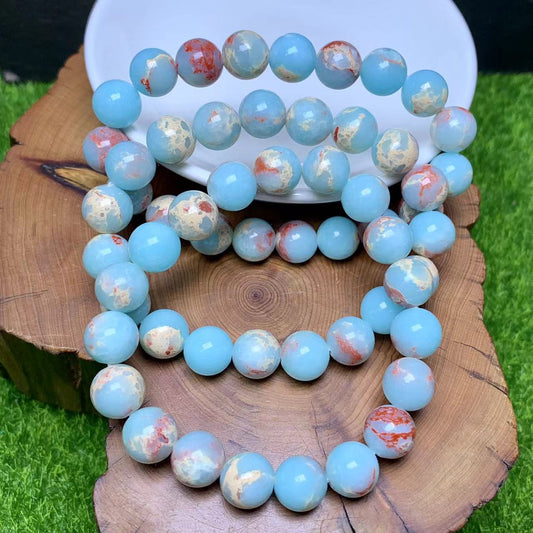 Serpentine Jasper (man-made) Bracelet 10mm (SL373)