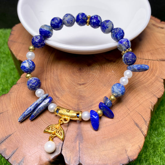 Mermaid Lapis bracelet 1pc(SL401)
