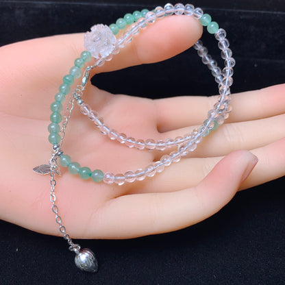 Green Tulips bracelet 1pc(SL417)
