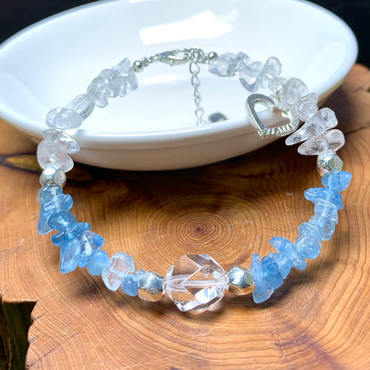 Heart of the Ocean bracelet 1pc(SL426)