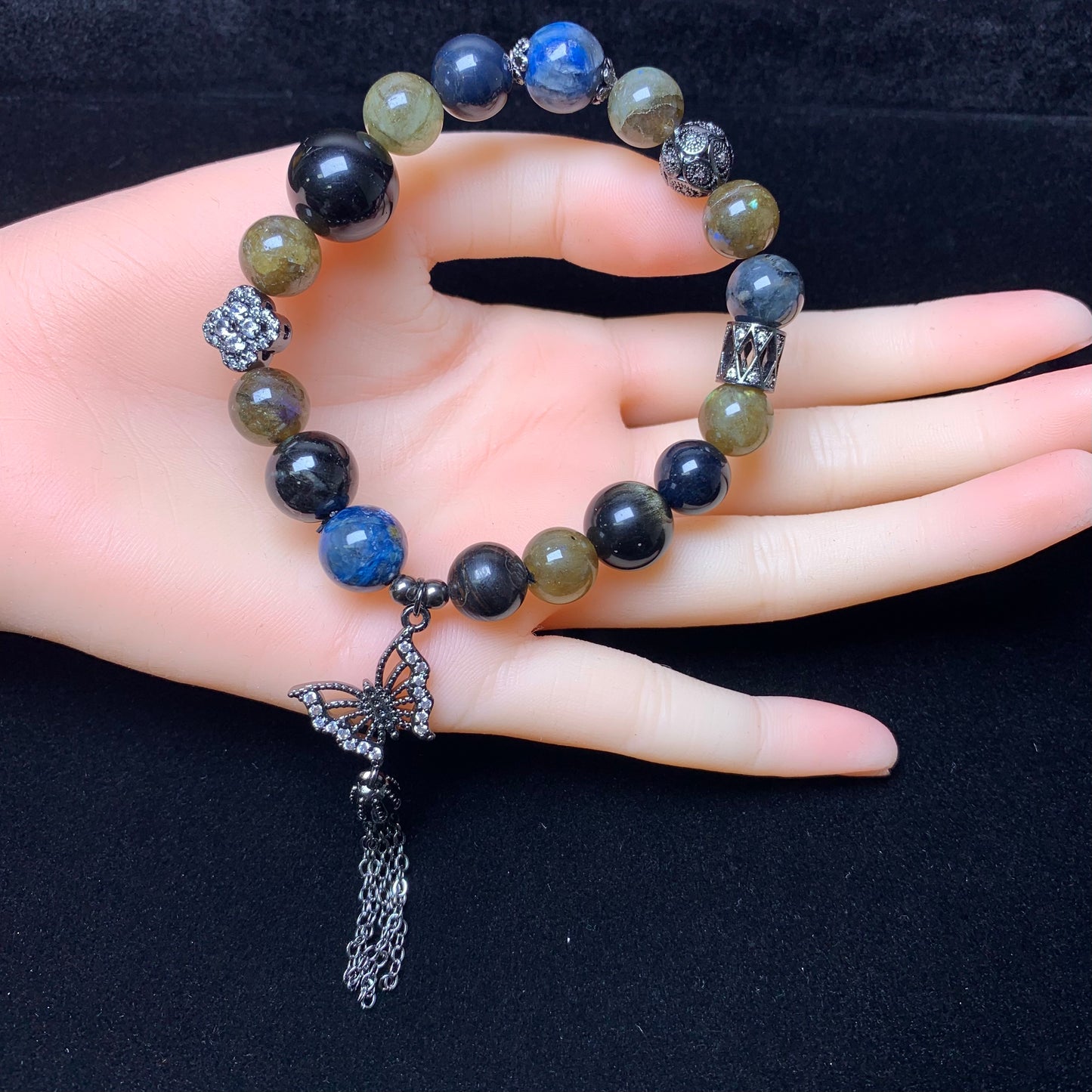 Dark night butterfly bracelet 1pc(SL404)