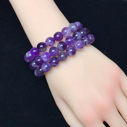Amethyst (child size) Bracelet 8mm 1pc (SL381)