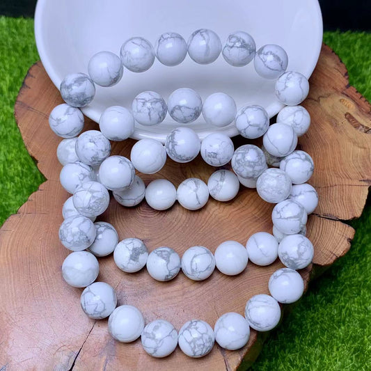 Howlite Bracelet 10mm 1pc (SL339)