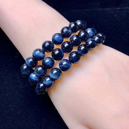 Blue Tiger Eye Bracelet  8mm 1pc (SL383)