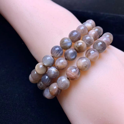 Feather Backbone Bracelet 8mm 1pc (SL384)