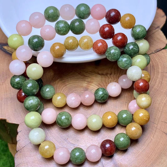 Alashan Chalcedony(DYED) Bracelet 8mm 1pc (SL382)
