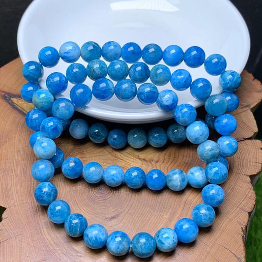 Larimar Apatite Bracelet 8mm 1pc (SL392)