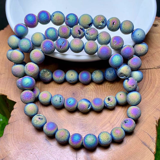 Aura Sphalerite Bracelet 8mm 1pc (SL393)