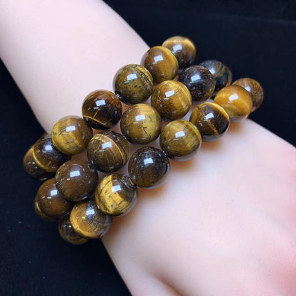 Tiger Eye Bracelet 12mm 1pc (SL453)