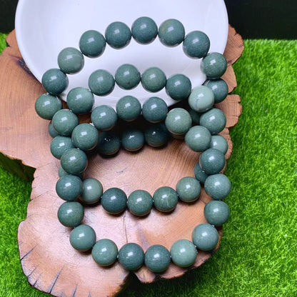 Green Alashan Bracelet 11mm 1pc (SL465)