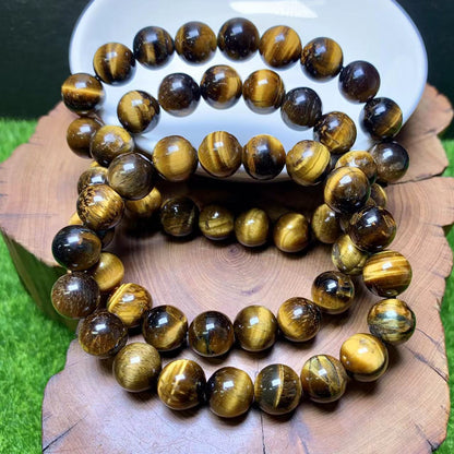 Tiger Eye Bracelet 10mm 1pc (SL463)