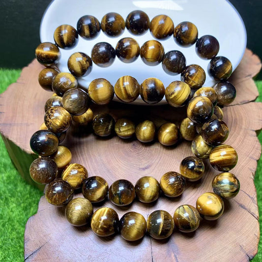 Tiger Eye Bracelet 10mm 1pc (SL463)