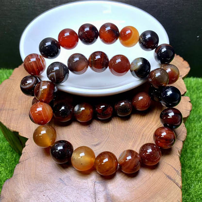 Sardonyx Bracelet 12mm 1pc (SL459)