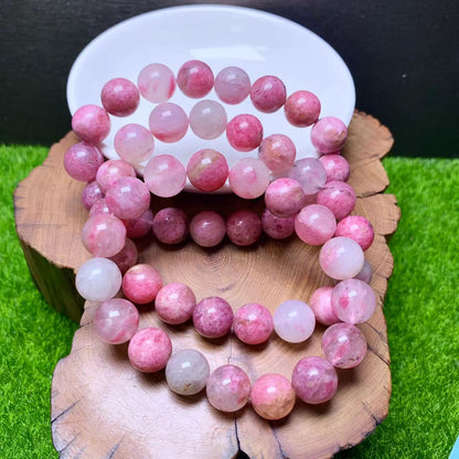 Sakura Rain Rhodonited  Bracelet 11mm 1pc (SL460)