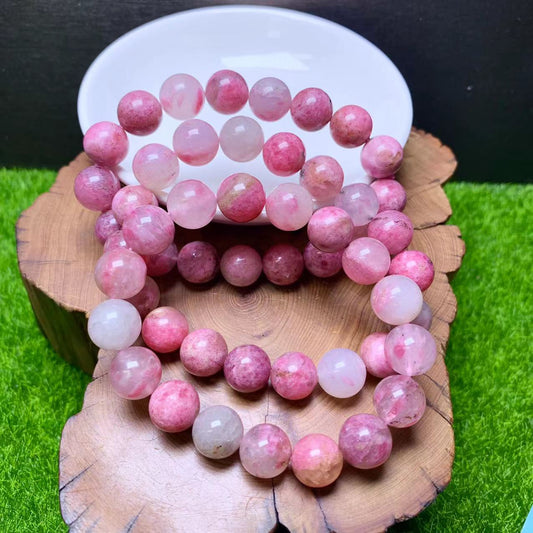 Sakura Rain Rhodonited  Bracelet 11mm 1pc (SL460)