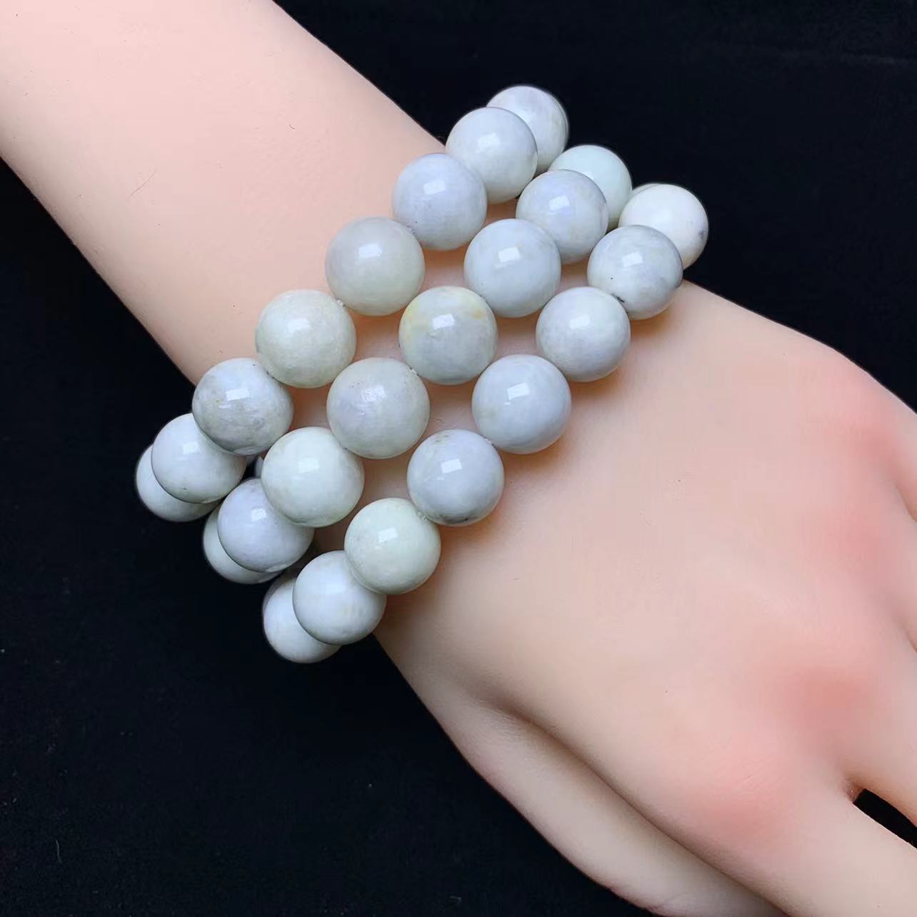 Hackmanite Bracelet 12mm 1pc (SL464)