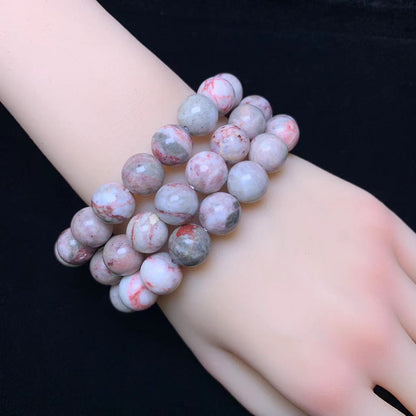 Cinnabar Raw Bracelet 11mm 1pc (SL469)