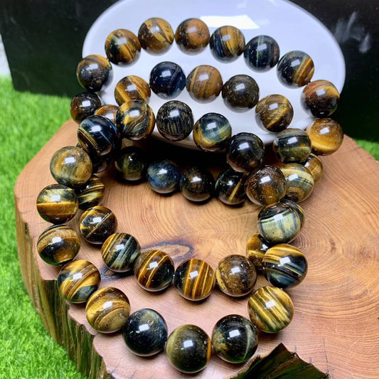 Dream Tiger Eye Bracelet 12mm 1pc (SL470)